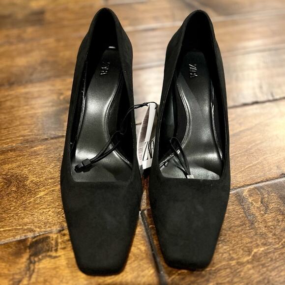 ZARA Squared Toe Pumps NWT LAST ONE!!! - Picture 7 of 15
